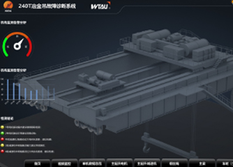 冶金鑄造起重機在線故障診斷系統(電機、減速機、行車輪故障診斷)