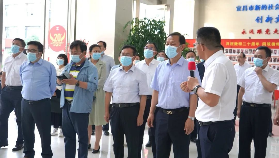 馬國強率部分全國人大代表、省代表來微特調研科技創新工作
